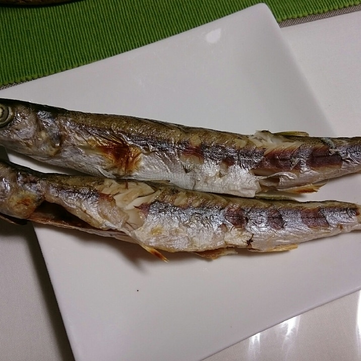 カマスの塩焼き